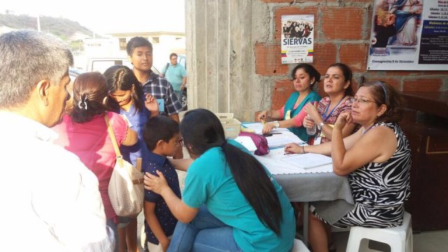 Inicio de la consagracion